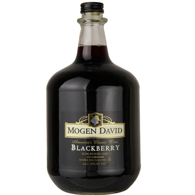 Mogen David Blackberry Wine / 3 Ltr
