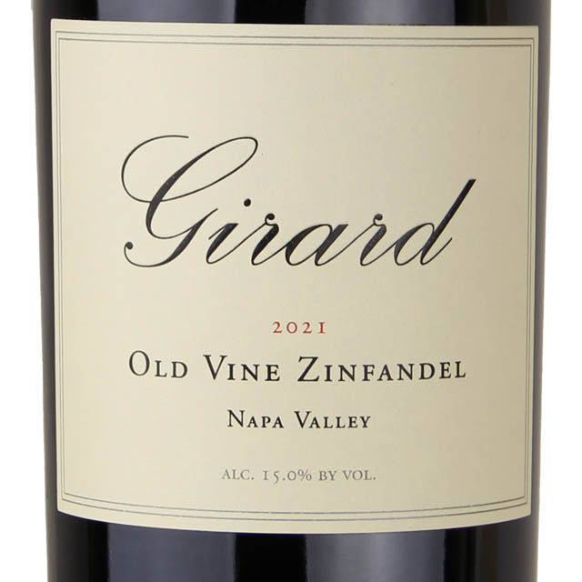Girard Old Vine Zinfandel / 750 ml