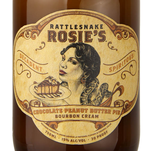 Rattlesnake Rosie's Chocolate Peanut Butter Pie / 750