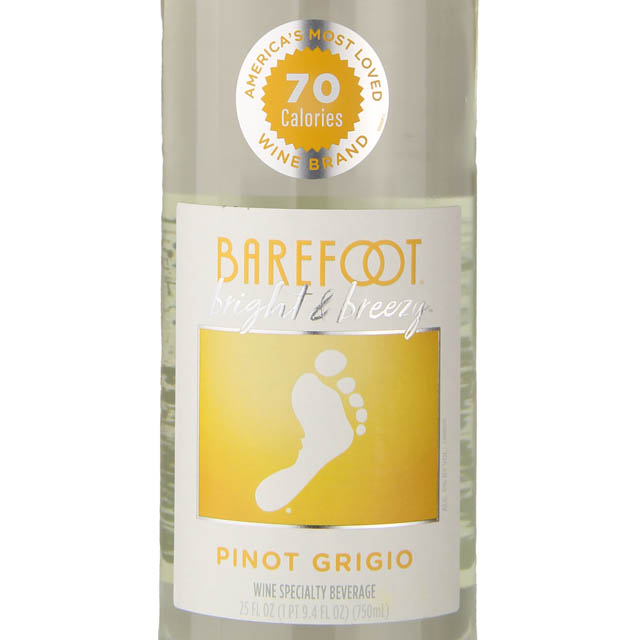 Barefoot Cellars Bright and Breezy Pinot Grigio / 750 ml