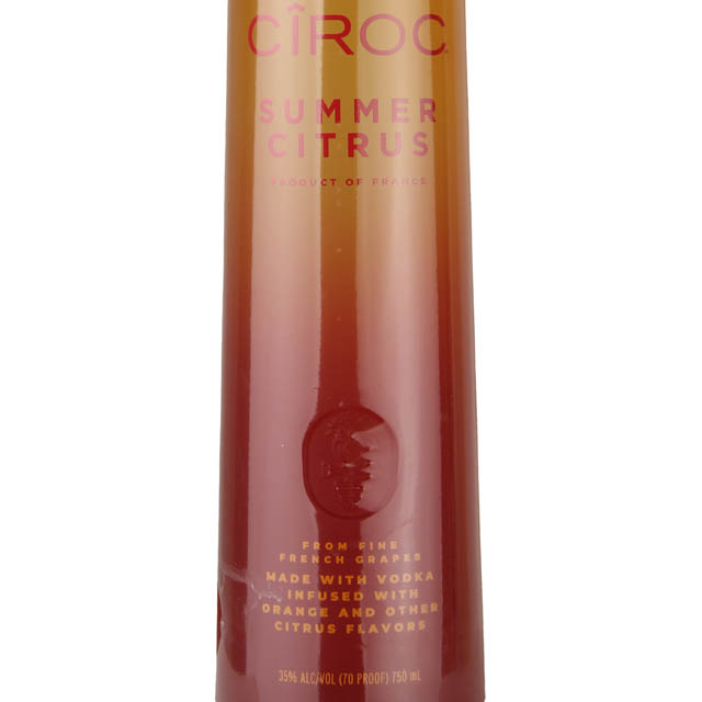 Ciroc Summer Citrus Flavored Vodka / 750mL