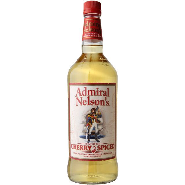 Admiral Nelson's Cherry Spiced Flavored Rum / Ltr