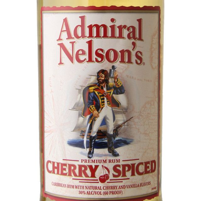 Admiral Nelson's Cherry Spiced Flavored Rum / Ltr