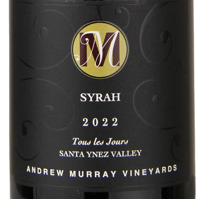 Andrew Murray Tous Les Jours Syrah / 750mL