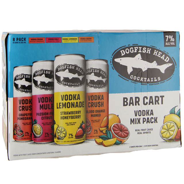Dogfish Head Distilling Company Variety 8 Pk  / 8-355mL