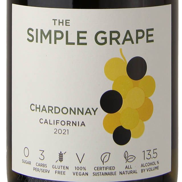 The Simple Grape Chardonnay / 750mL