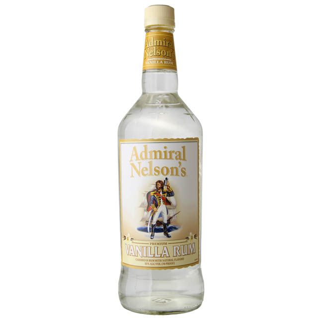 Admiral Nelson's Vanilla Flavored Rum / Ltr