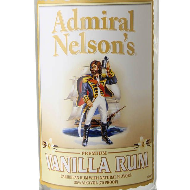 Admiral Nelson's Vanilla Flavored Rum / Ltr
