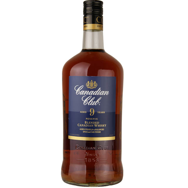 Canadian Club 9yr Reserve Blended Canadian Whisky / 1.75L