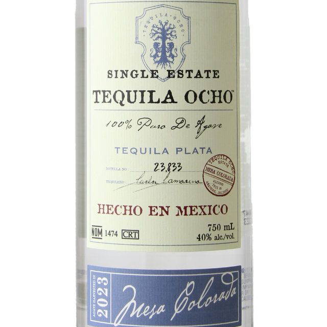 Tequila Ocho Plata / 750mL