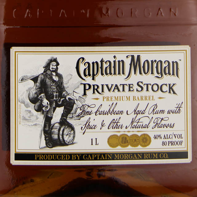 Captain Morgan Private Stock Rum / Ltr