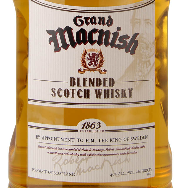 Grand Macnish Blended Scotch Whisky / 1.75 Ltr