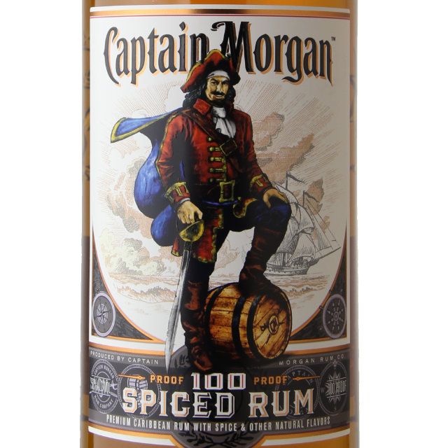 Captain Morgan Spiced Rum 100 prf / Ltr