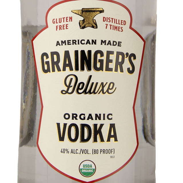 Grainger's Deluxe Organic Vodka / 1.75 Ltr