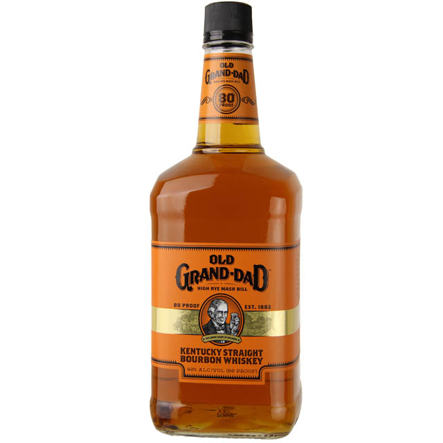 Old Grand Dad 80 proof Bourbon / 1.75 Ltr