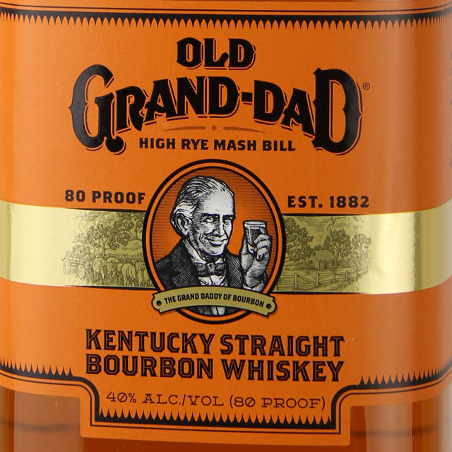 Old Grand Dad 80 proof Bourbon / 1.75 Ltr