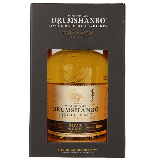 Drumshanbo Galanta Release Single Malt Irish Whiskey / 750mL
