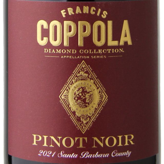 Francis Coppola Diamond Collection Santa Barbara Pinot Noir / 750 ml
