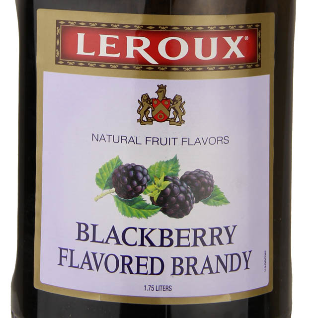 Leroux Blackberry Flavored Brandy / 1.75 Ltr