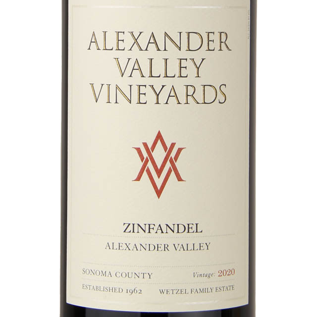 Alexander Valley Vineyards Zinfandel / 750 ml