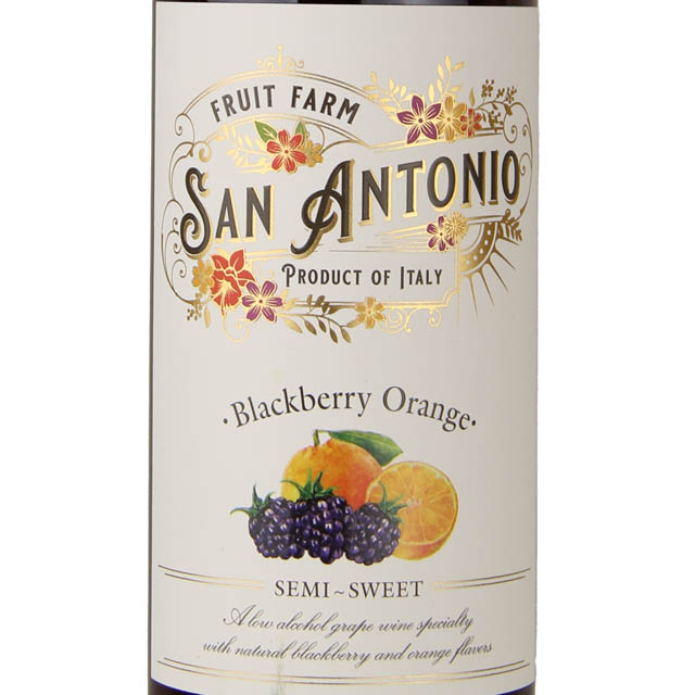 San Antonio Fruit Farm Blackberry Orange / 750mL