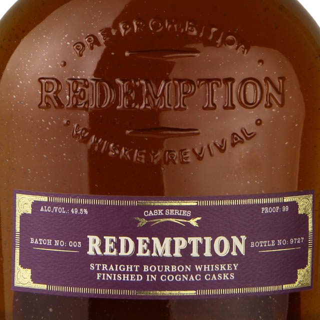 Redemption Cognac Cask Straight Bourbon Whiskey / 750mL