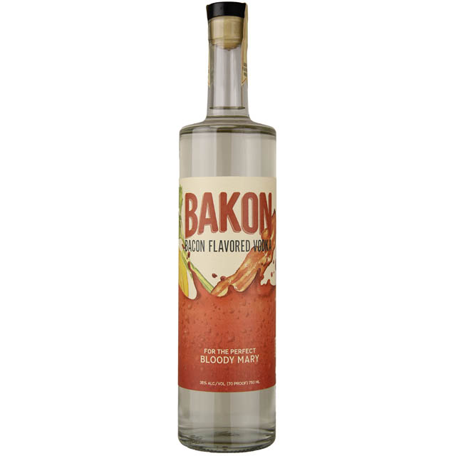 Bakon Bacon Flavored Vodka / 750 ml