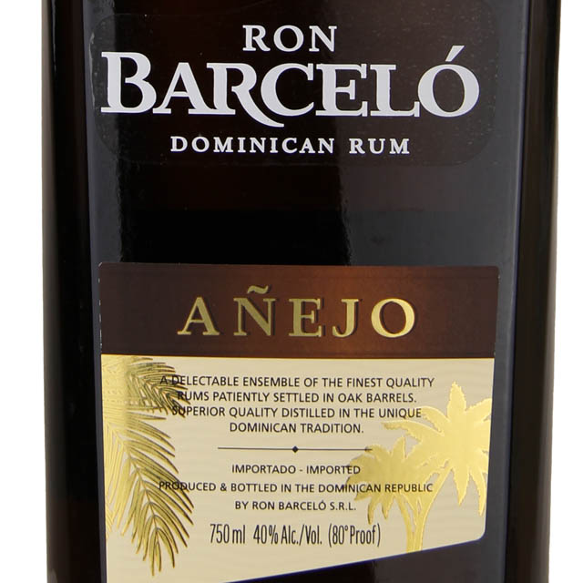 Ron Barcelo Anejo Rum / 750 ml
