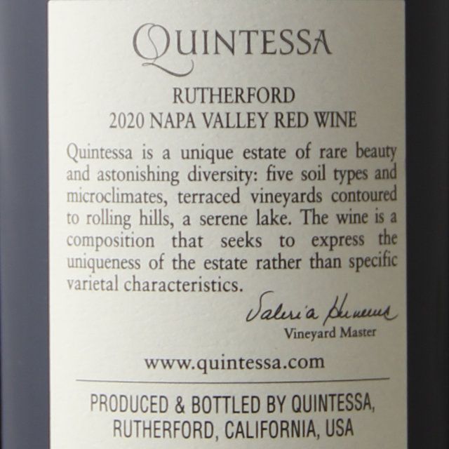 Quintessa 2020 / 750 ml
