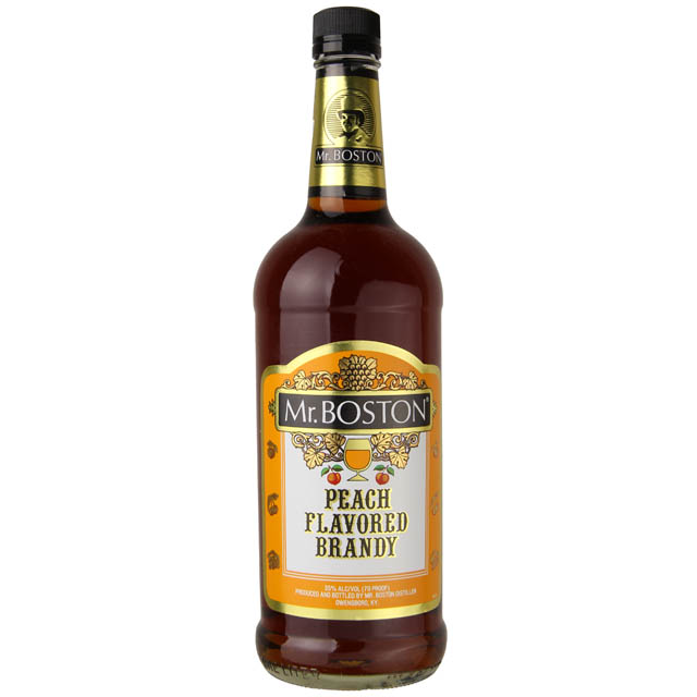 Mr. Boston Peach Flavored Brandy / Ltr