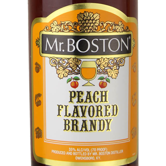 Mr. Boston Peach Flavored Brandy / Ltr