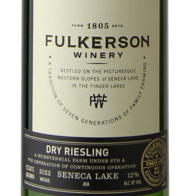 Fulkerson Dry Riesling / 750 ml