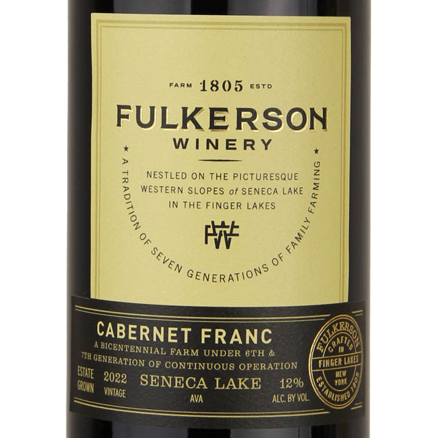 Fulkerson Cabernet Franc / 750 ml