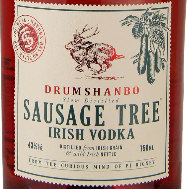 Drumshanbo Sausage Tree Irish Vodka / 750mL