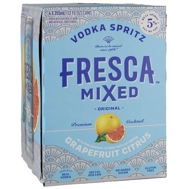 Fresca Mixed Vodka Spritz 4 Pack / 4-355mL