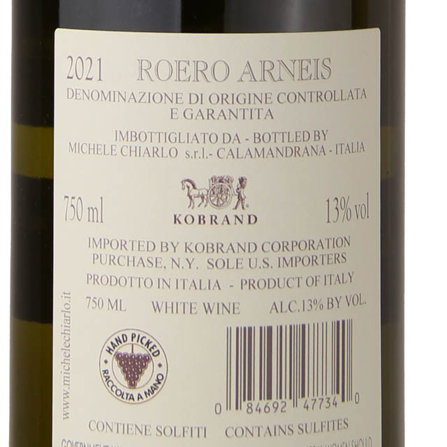 Michele Chiarlo Roero Arneis Le Madri / 750 ml