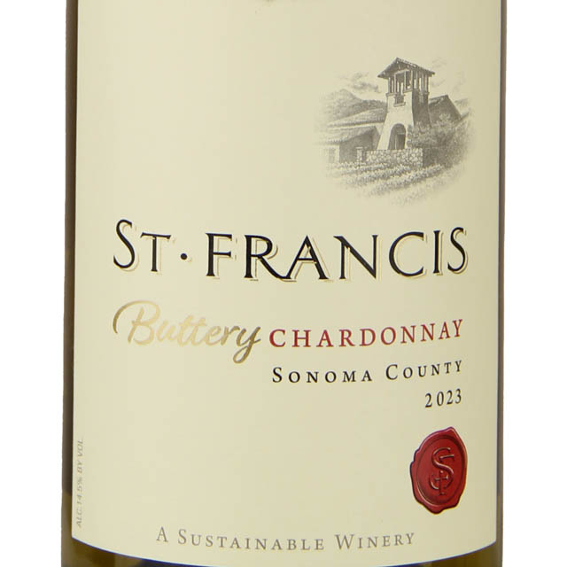 St. Francis Sonoma County Buttery Chardonnay / 750 ml