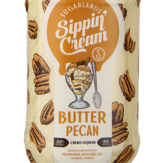 Sugarlands Sippin Cream Butter Pecan Cream Liqueur / 750mL