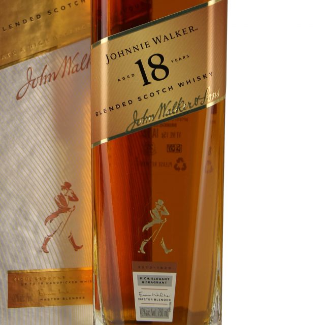 Johnnie Walker 18 Yr Blended Scotch Whisky / 750mL
