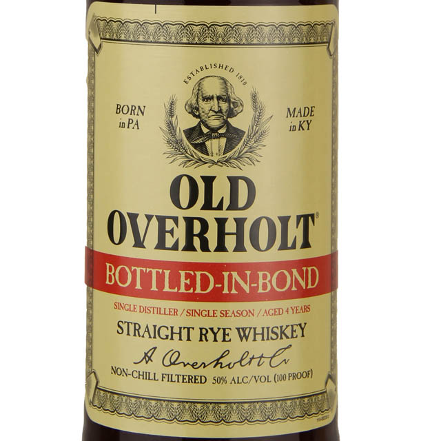 Old Overholt Bonded Straight Rye Whiskey / 750mL