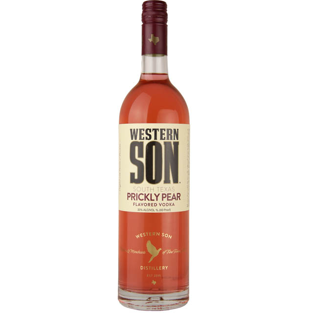 Western Son South Texas Prickly Pear Flavored Vodka / Ltr