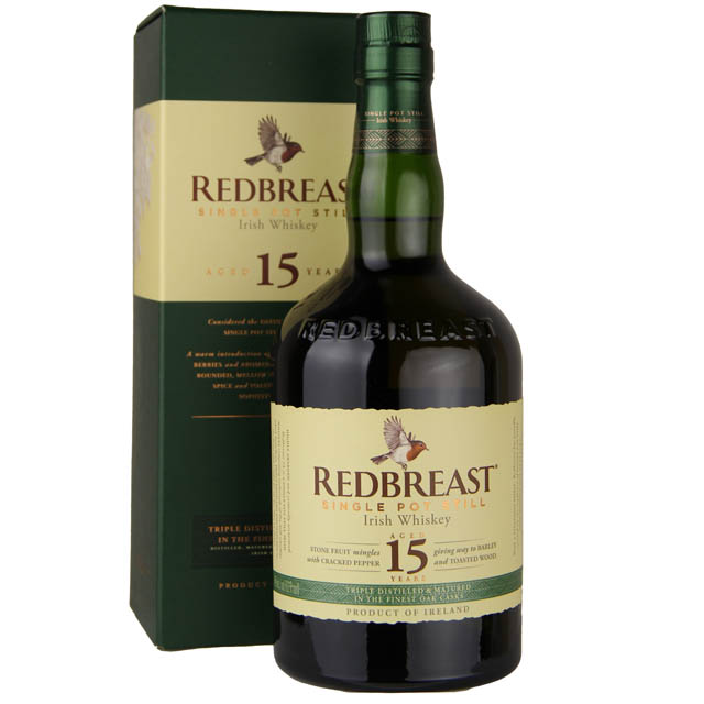 Redbreast 15 Year Old Pot Still Irish Whiskey / 750 ml