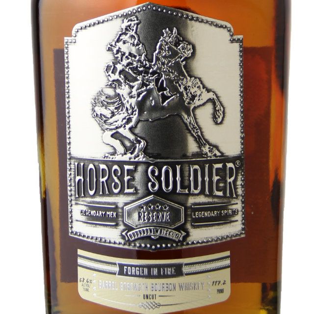 Horse Soldier Barrel Strength Straight Bourbon Whiskey / 750mL
