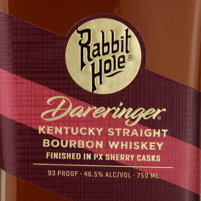 Rabbit Hole Dareringer Straight Bourbon Whiskey Finished In PX Sherry Casks / 750mL