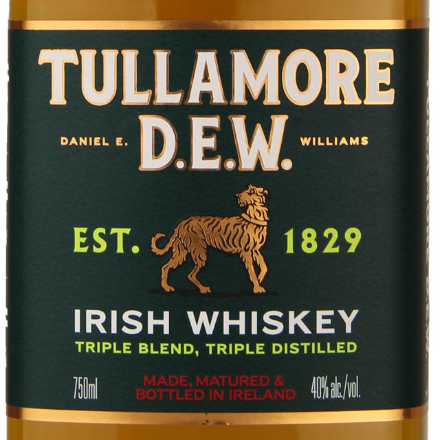 Tullamore Dew Irish Whiskey / 750 ml