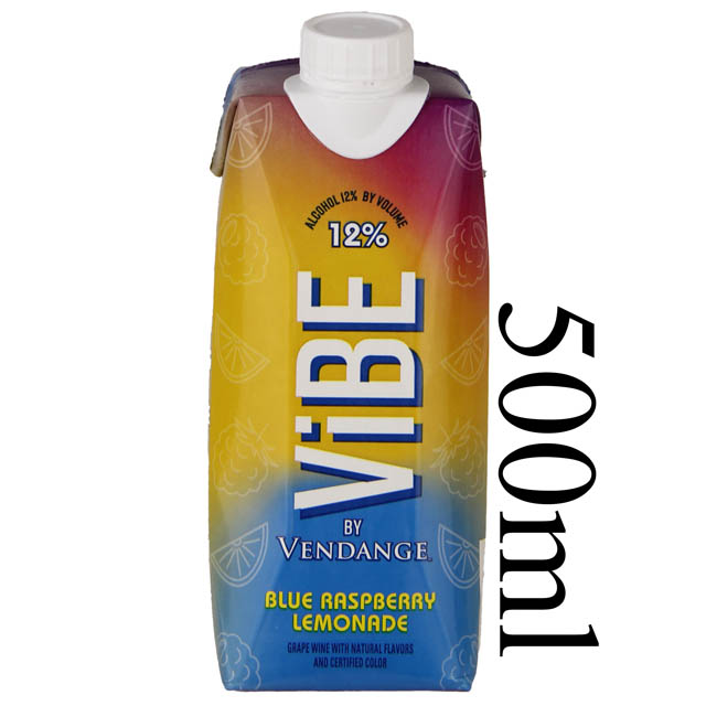 Vendange Vibe Blue Raspberry Lemonade / 500mL