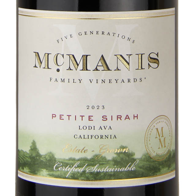McManis Petite Sirah / 750 ml