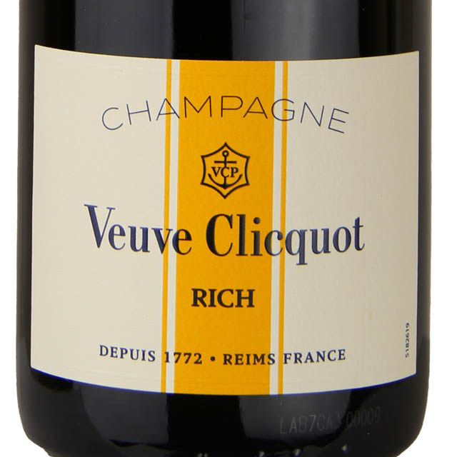 Veuve Clicquot Ponsardin Rich Champagne / 750 ml
