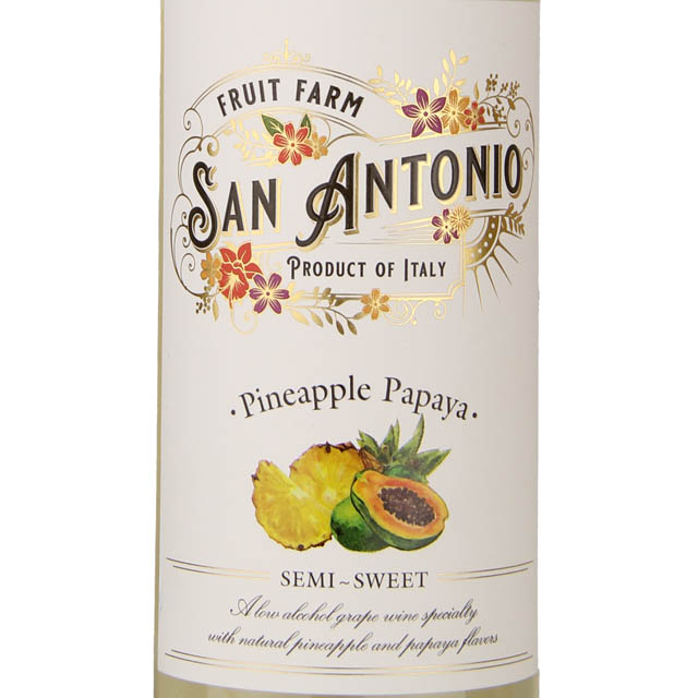 San Antonio Fruit Farm Pineapple Papaya / 750mL