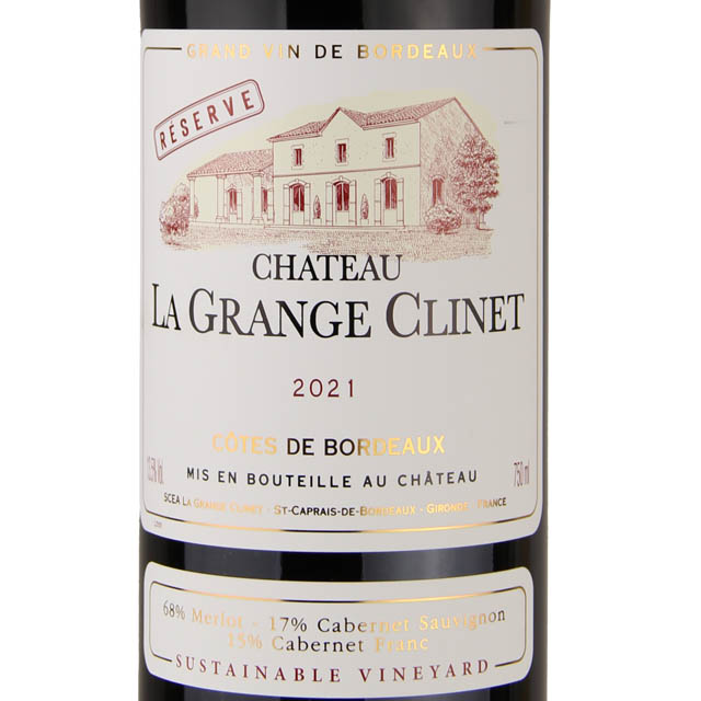Chateau La Grange Clinet Reserve Cotes de Bordeaux / 750 ml
